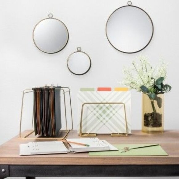 Metal File Holder Gold – Hearth & Hand Magnolia -  Target 2017 NWT - Picture 2 of 6